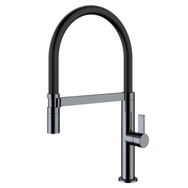 Фото - Смеситель кухонный Interline Lixio Neo PVD Grafit